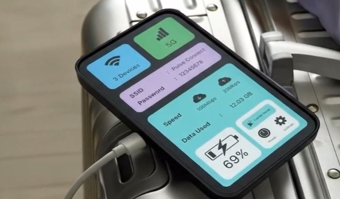 Read more about the article Aura 5G — pocket 5G MiFi with dual SIM/eSIM, up to Wi-Fi 7 (Ultra), large battery and touchscreen. Perfect for travelers & remote workers.