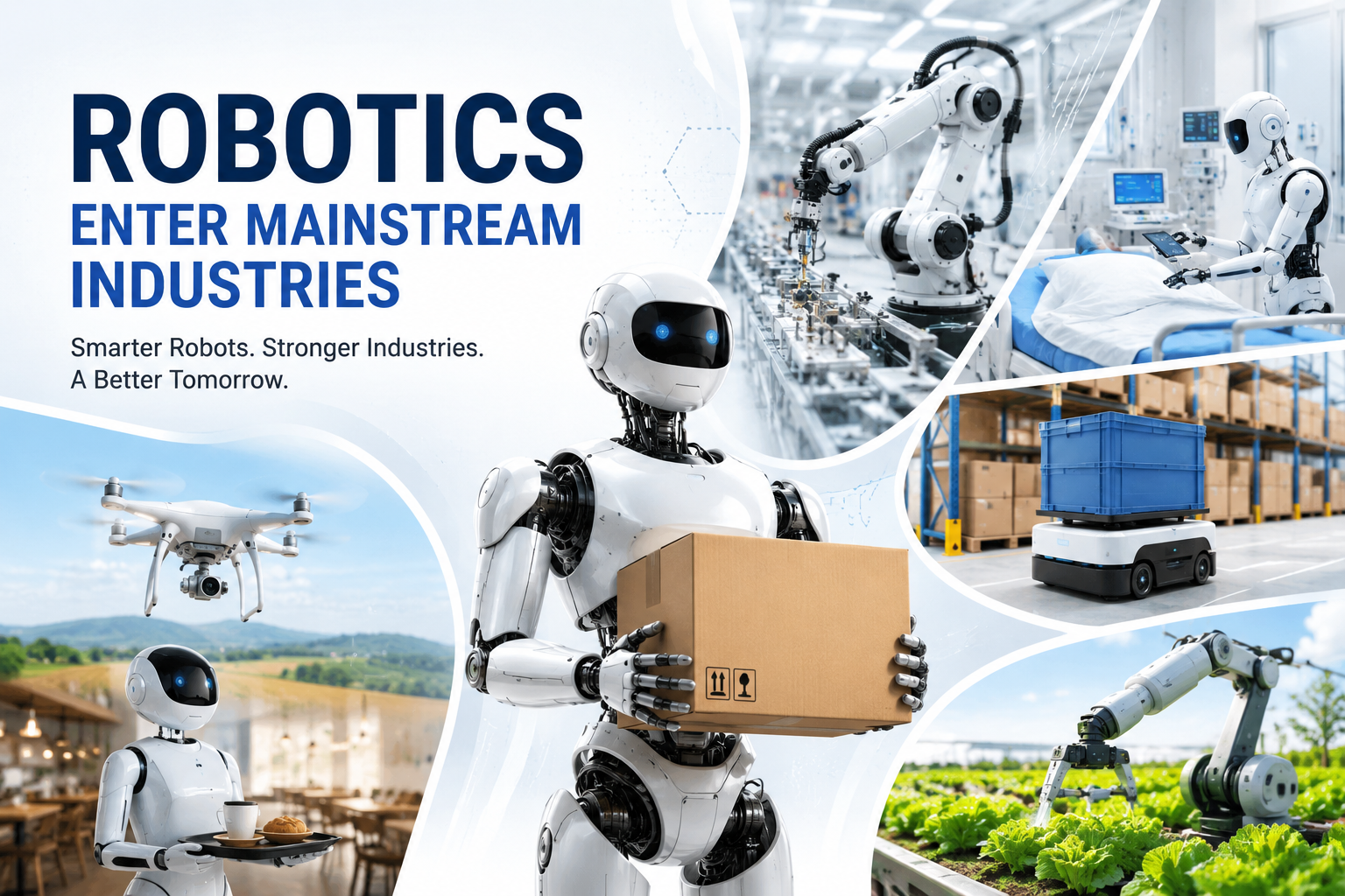 You are currently viewing Robotics Enter Mainstream Industries | Tech Shaping 2026 – Shaping The Future