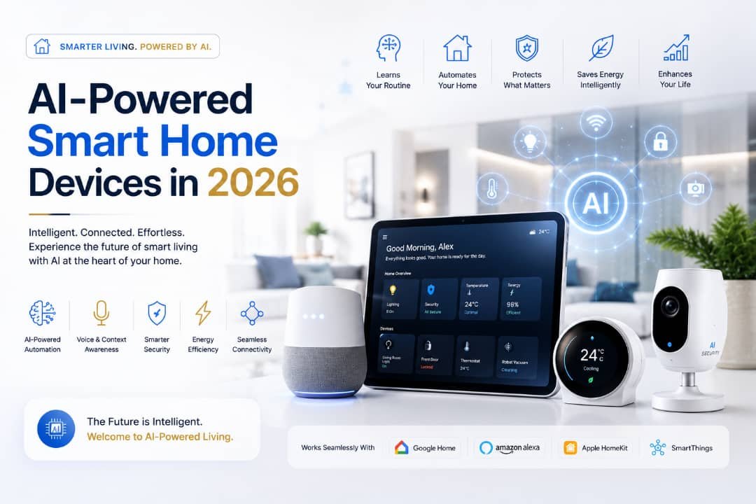 You are currently viewing AI-Powered Smart Home Devices in 2026: The Future of Connected Living