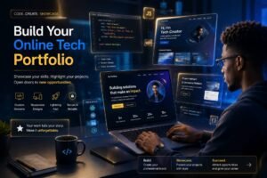 Read more about the article Beginner’s Guide to Building an Online Tech Portfolio: How to Showcase Your Skills