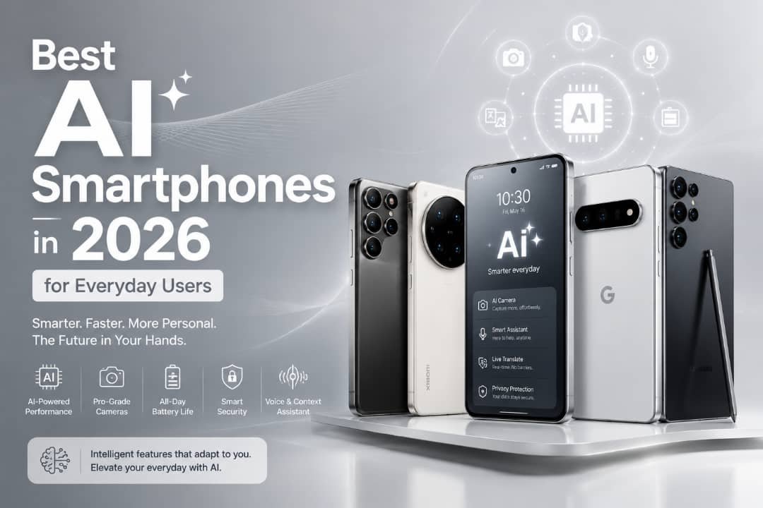 You are currently viewing Best AI Smartphones in 2026 for Everyday Users