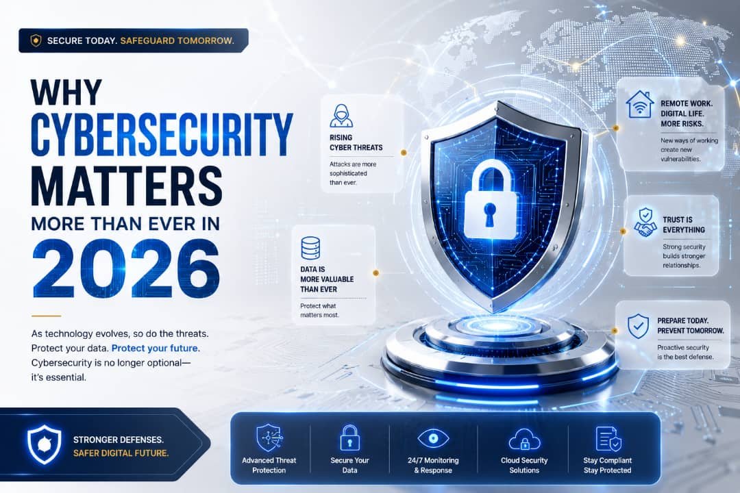 You are currently viewing Why Cybersecurity Matters More Than Ever in 2026